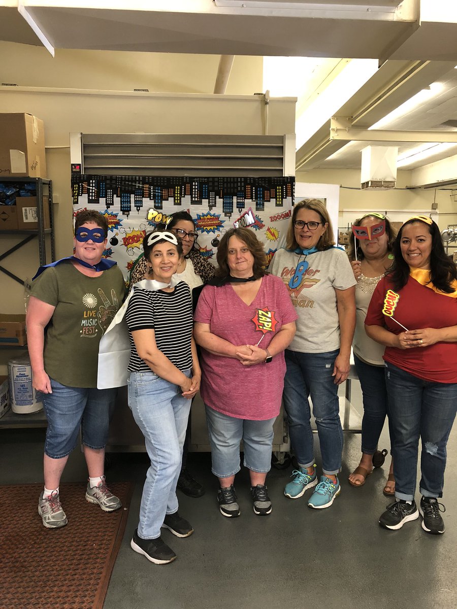 You don’t need super powers to be a hero just a big heart! Thanks for a great year Food Service HEROS