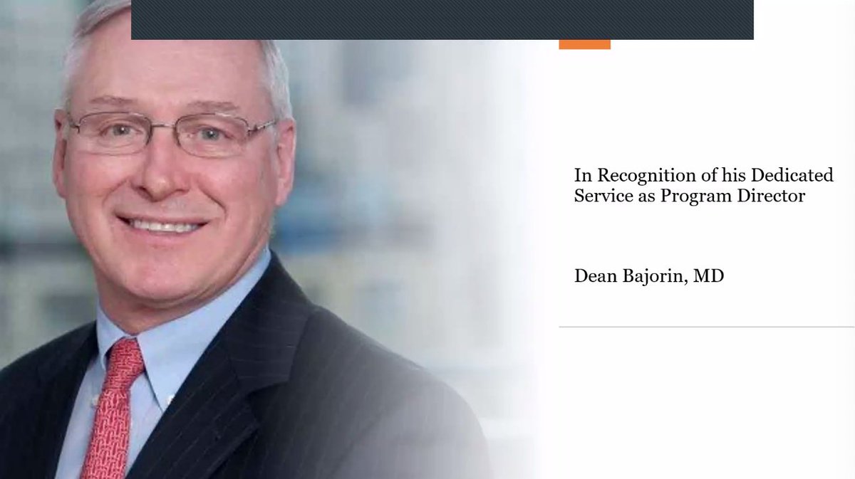 Final fellow graduation ceremony as Program Director for the Hem/Onc Fellowship for Dean Bajorin (almost 30 years of fellows!). What a legacy! @MSK_DeptOfMed @MSKCancerCenter