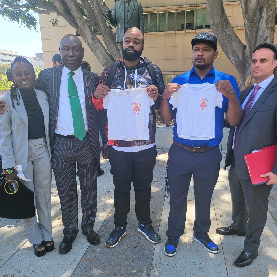 Ben Crump on Twitter "I stood alongside survivors to announce a lawsuit against LA County for