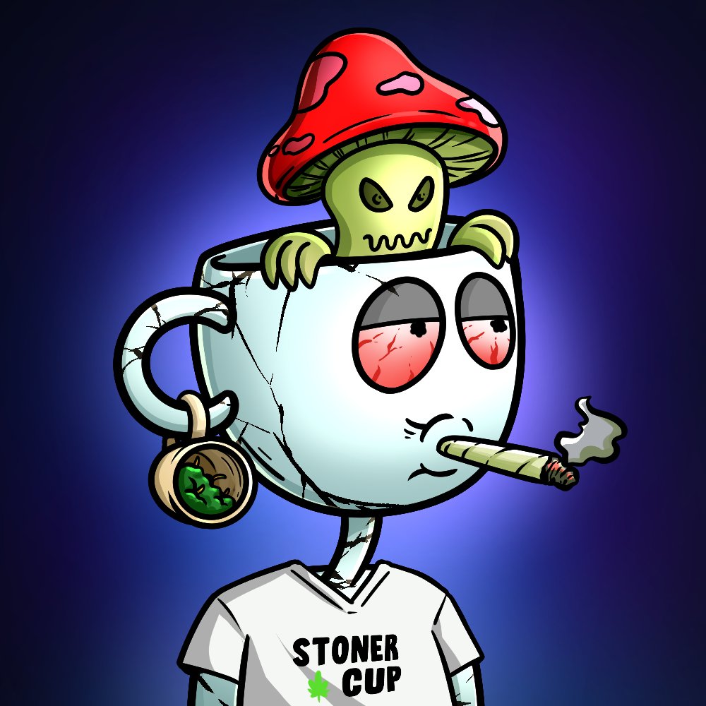 VeggieDude_Sol's tweet photo. @StonerCupsNFT @GhostKidDAO Third time's the charm. #BakedCups are the one mint I'm looking currently looking forward to. Cool art with increased staking rewards. #StonerCups #SolanaNFTs #Slurp https://t.co/CjcxRyL20m