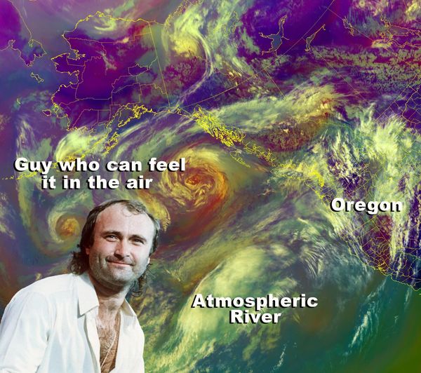 An atmospheric river event is heading our way. We can feel it coming in the air...tonight. Water releases might pick up at some of our dams. But we don’t foresee any major impacts beyond potentially higher-than-normal river levels. #atmosphericriver #rain