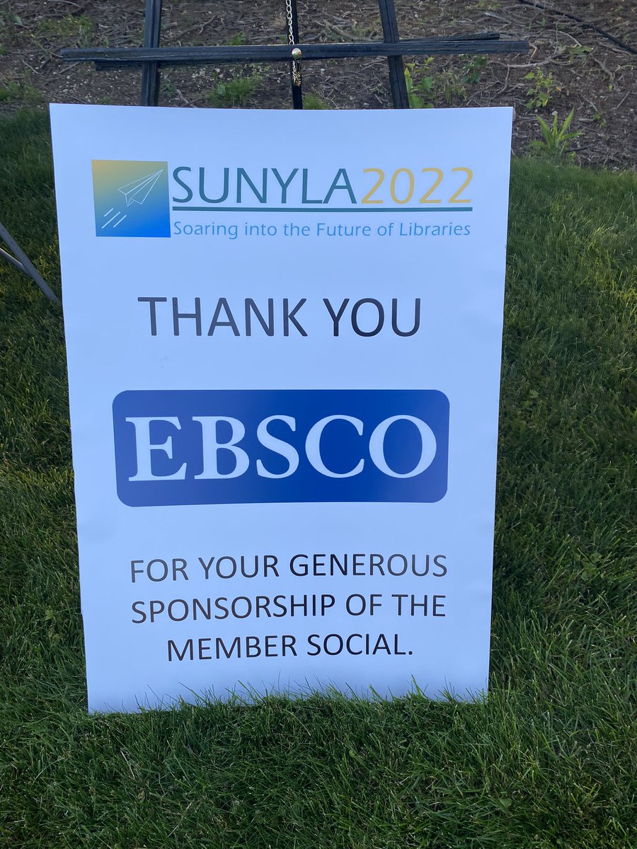 GreenleyLibrary's tweet photo. #SUNYLA2022 https://t.co/4tNvO39L6R