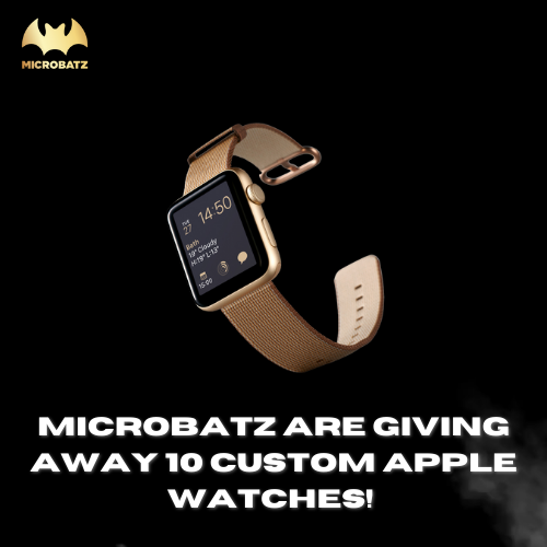 micro_batz's tweet photo. GM Micro Batz Fam! Did you hear the good news? Micro Batz is giving away 10 custom Apple Watches! 🎉 Enter to win at https://t.co/jtqEz77ZuY #nft #nftlaunch #MicroBatz https://t.co/SX7O3O2Fbg