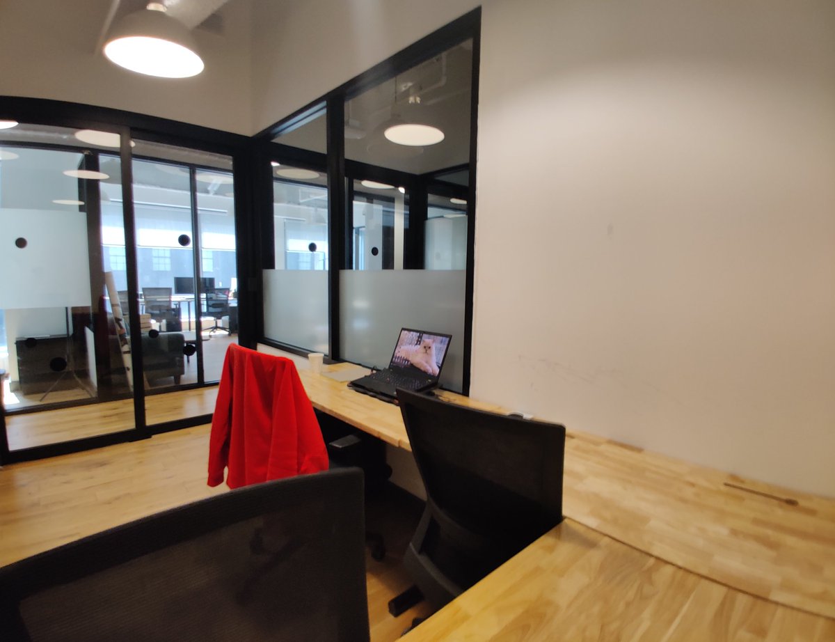 租了个小办公室，先用用✊🏻
纽约的区块链小伙伴们
欢迎私聊
欢迎当面交流学习