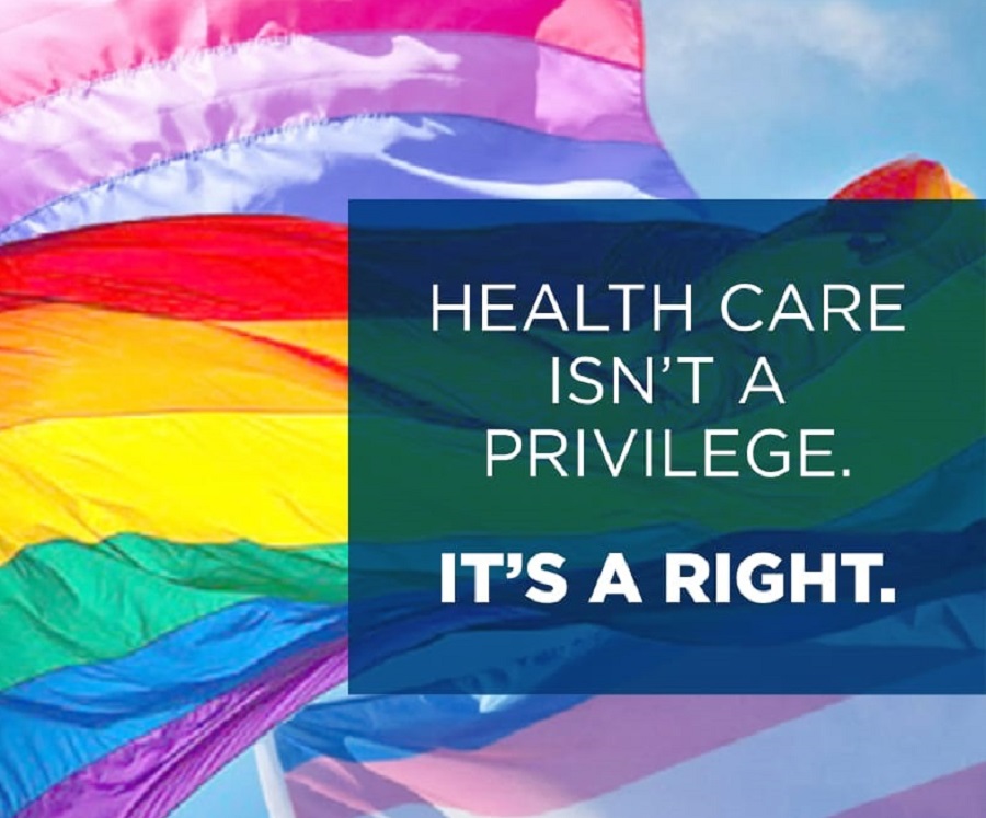 NCAIDSAction's tweet photo. FACT: People across the LGBTQ+ spectrum are less likely to seek healthcare because of discrimination. #OUTForEquity #LGBTHealth https://t.co/fq7Wf8h9TT