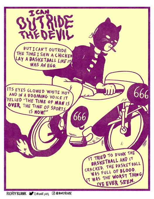 i can outride the devil 