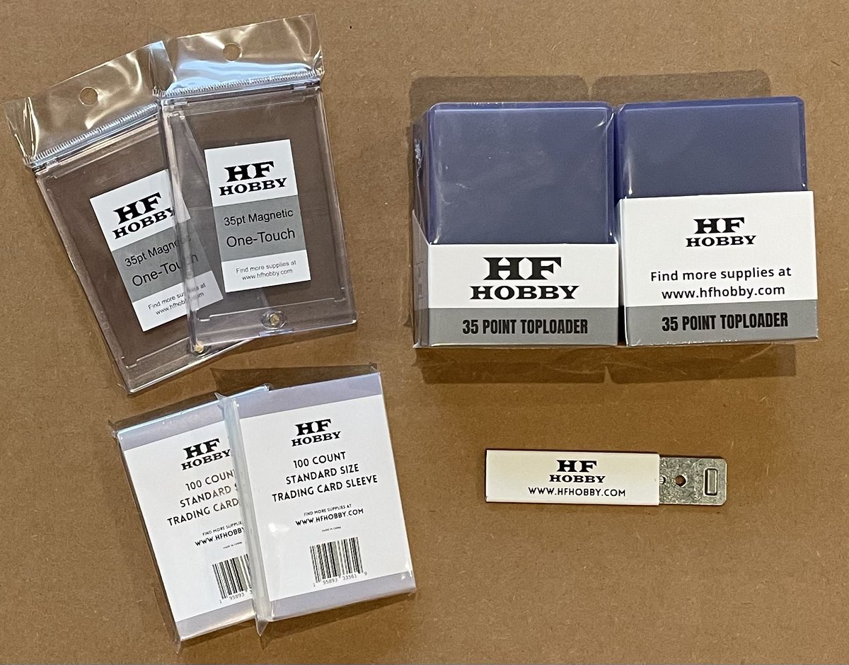 HFhobby's tweet photo. Let’s GIVEAWAY another HF Hobby prize!

To enter FOLLOW, RT, and reply with a gif of your favorite movie!

Right now: Everything at https://t.co/X6HW6mZlQm is 10% off with code 1YEAR

AND

🚨Every $ you spend between now and Saturday enters you to win a FULL CASE of toploaders!🚨 https://t.co/gNLw6ufVA2