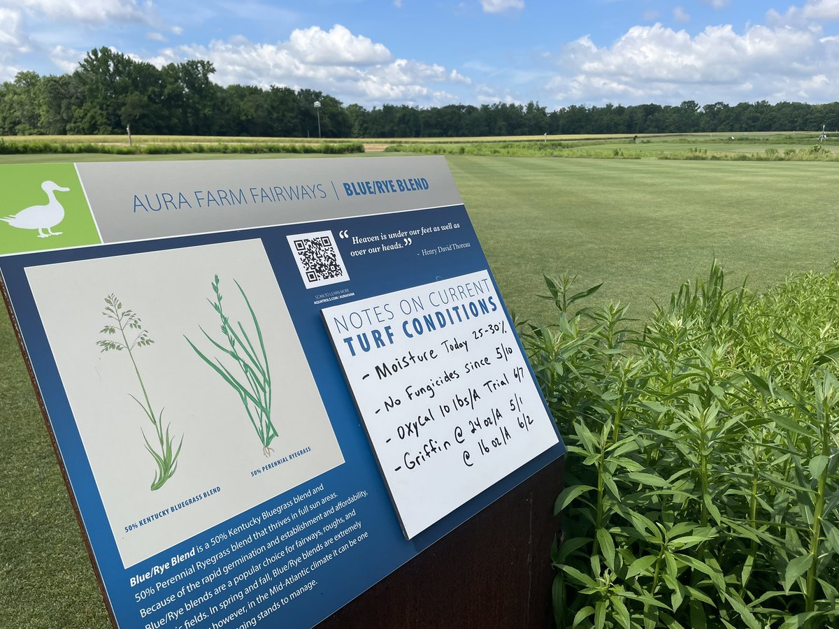GrassRootsTurf's tweet image. Thank you @Aquatrols for the tour of #AuraFarm today!  Great to see you investing in tomorrow!  @KeithKubik @KBennettCGCS @TurfFal 🚜🔬💧