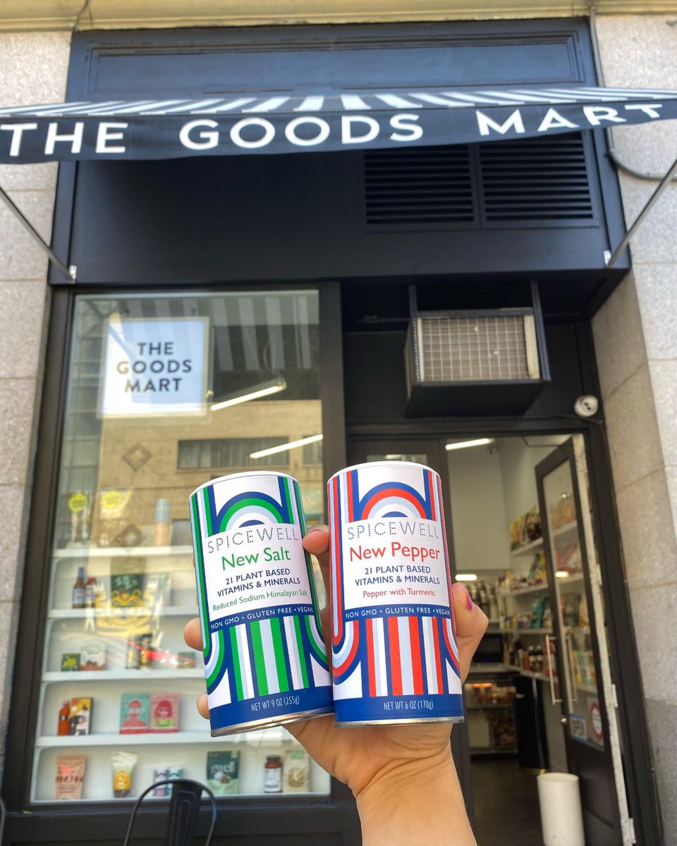 thespicewell's tweet photo. New retailer alert!! We're at The Goods Mart at New York and we couldn't be more excited!
Check us out at: 189 Lafayette St, New York, NY 10013
Thanks to @thegoodsmart @livtschantz for having us!
#lowsodium #thegoodsmart #ayurveda #spicewell https://t.co/RjbvY1dhnU