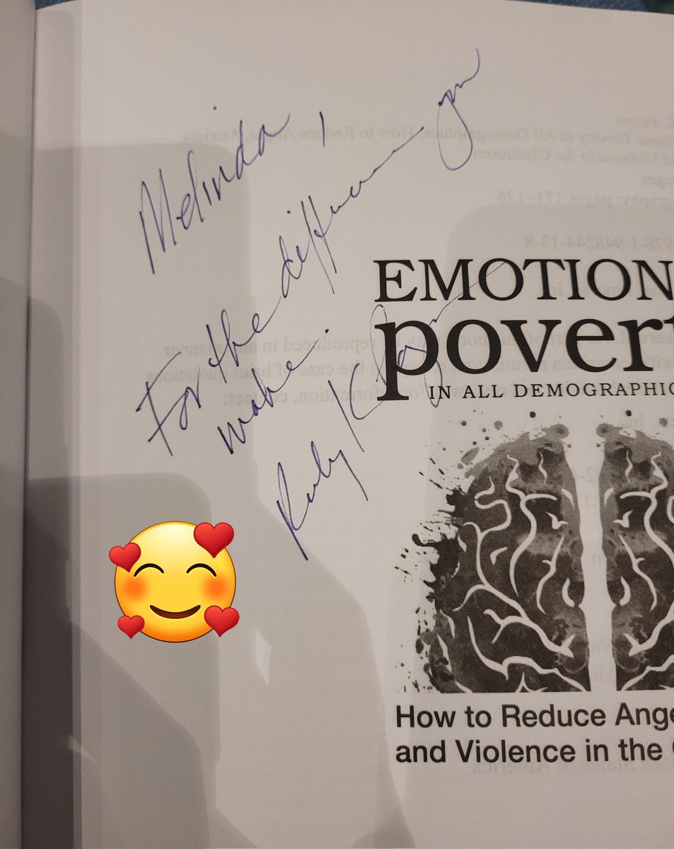 A little @rubykpayne today! Knowing the emotional needs we face and will continue to face with our students, I'm looking forward to learning from this read. #tepsa2022 #emotionalpoverty #inalldemographics