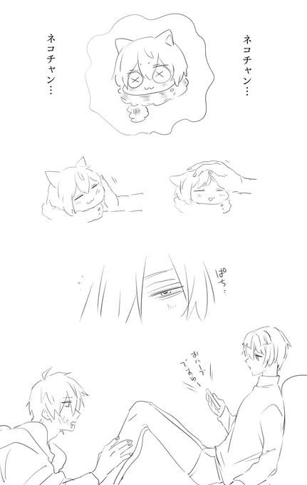 ※猫実録
寝ぼけてた 