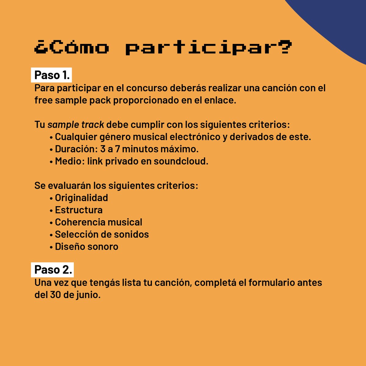 #Convocatoria |  📢 ¡Se viene el 𝟐𝟒 𝐁𝐢𝐭𝐬 – 𝐂𝐨𝐧𝐜𝐮𝐫𝐬𝐨 𝐝𝐞 𝐃𝐉𝐬! Hacemos un llamado a Djs de #Nicaragua a consultar la info y participar 🎶 

👉 acá: ccenicaragua.org/evento/24-bits…

Organizamos el concurso en colaboración con:
💿 <a href="/cem_nicaragua/">Centro de Estudios Musicales</a> 
📀 Bearcave Studio.