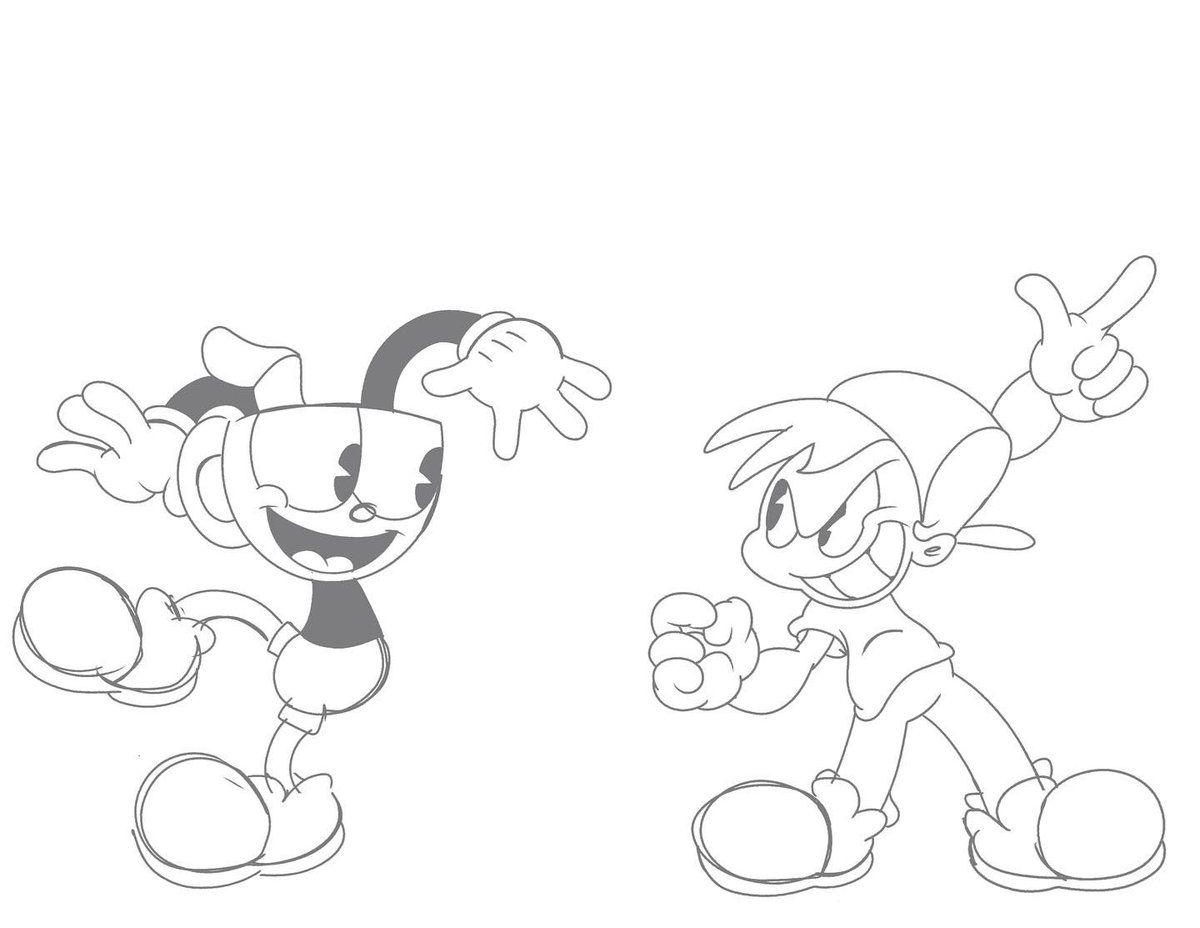 Kev25632716's tweet image. “A brawl is surely brewing!”
#Cuphead #fnf  #funkhead