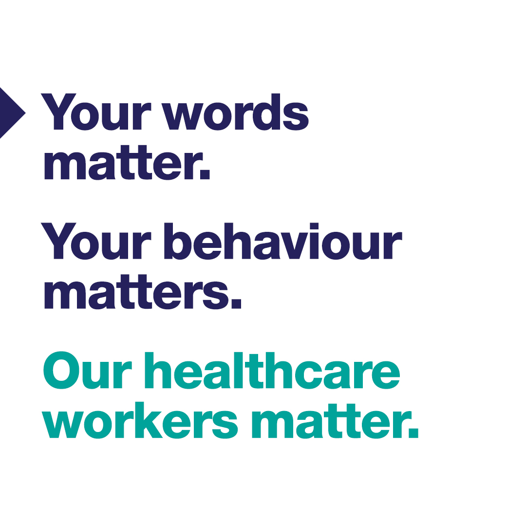 Our teams are working as hard as they can to provide the best possible care to you and your loved ones. Violence and aggression in our hospitals are unacceptable. While we care for you, please care about the people around you.