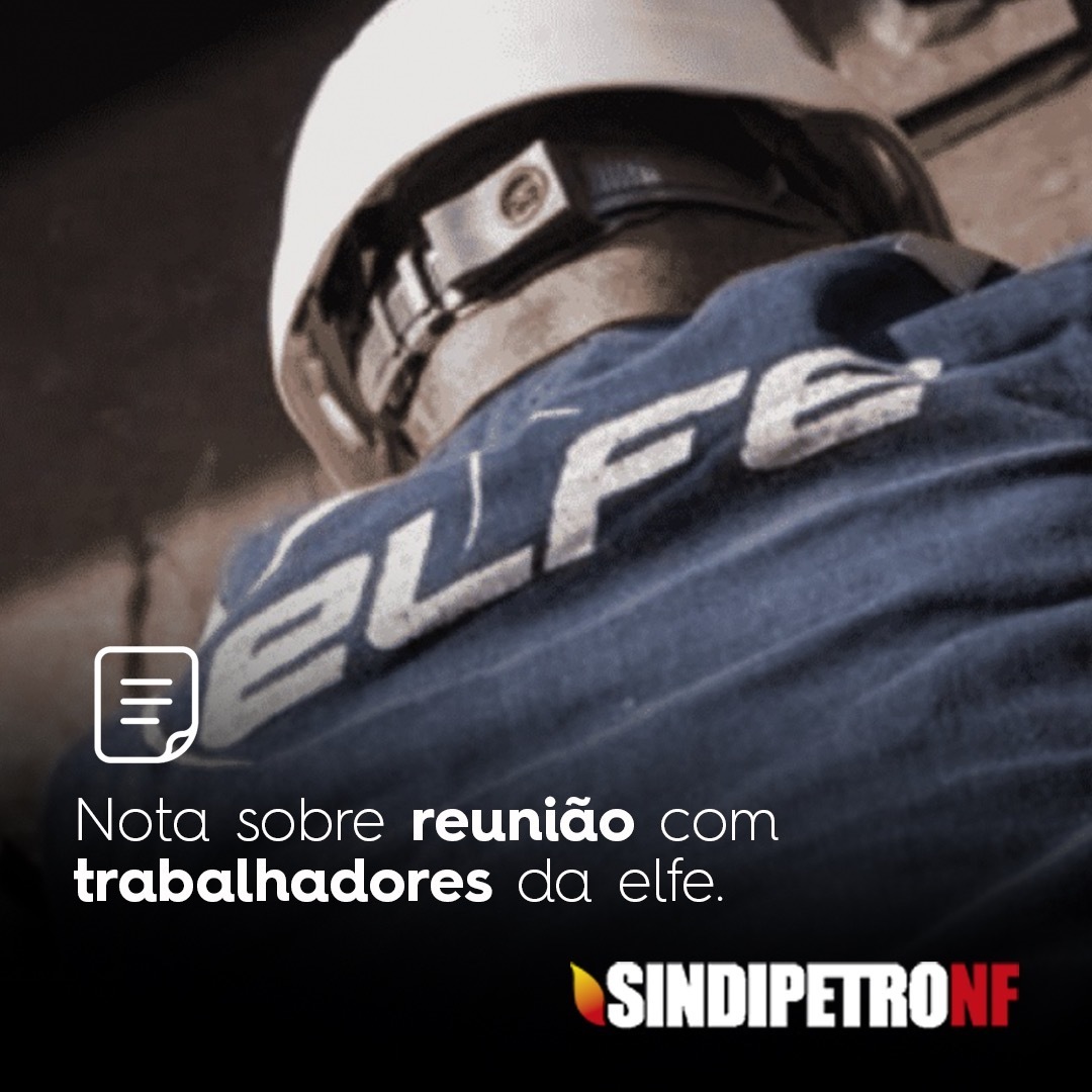 sindipetronf's tweet photo. Sindipetro-NF presta apoio aos trabalhadores da Elfe.
Mais informações em https://t.co/gJ0fUxpPKz
#sindipetronf #óloeegas #mundodopetróleo #mundooffshore #peaooffshore #setorprivado #juntossomosmaisfortes #plataformadepetróleo https://t.co/VDChn8pzqg