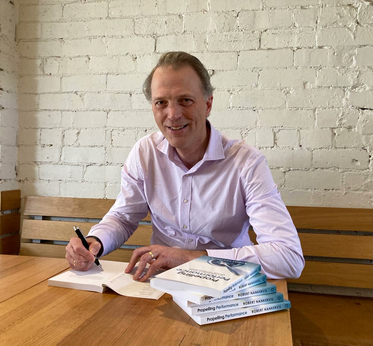 RobertNankervis's tweet photo. So great to work with a group of leaders in person again this week at the @ScalingUp Workshop at @PKFMelbourne, and I’m now getting ready to send each attendee a copy of my book Propelling Performance. Buy your own copy here https://t.co/NpUxuwHA74 #scalingup https://t.co/Bq3B3ur2MO