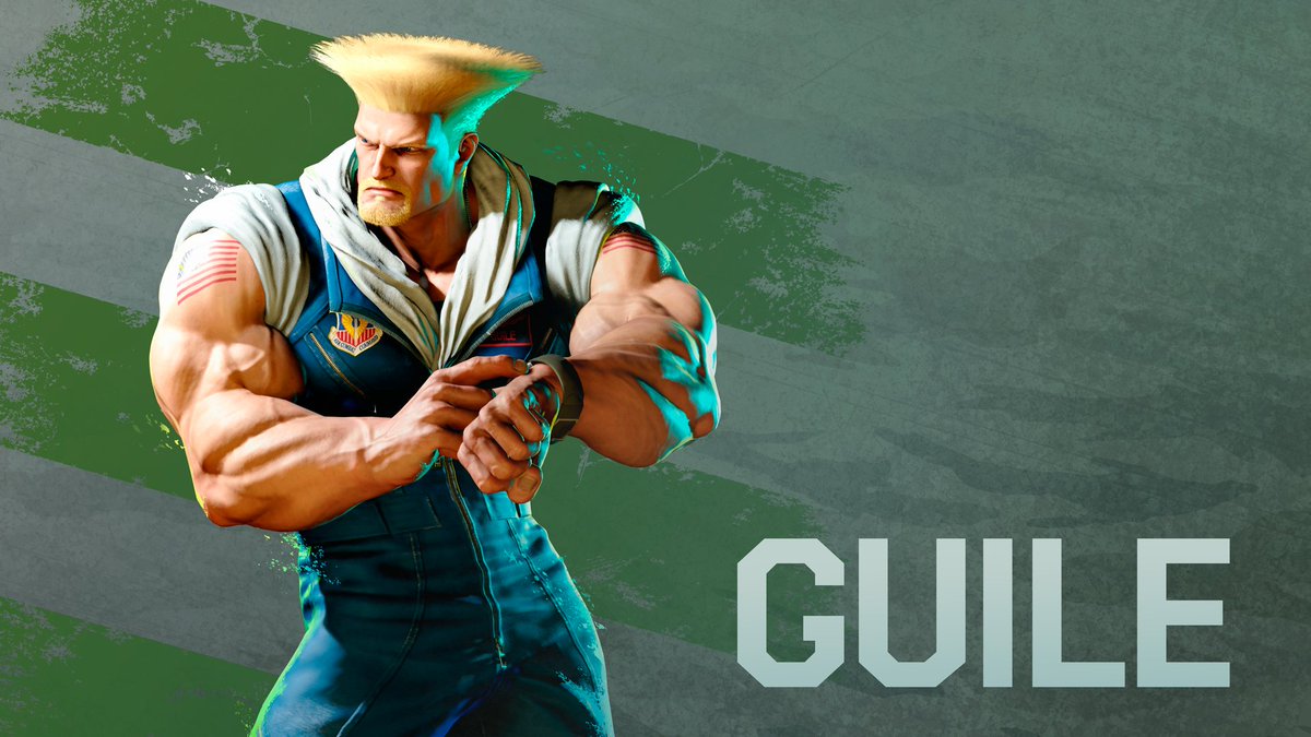 StreetFighter's tweet image. &quot;Guile looks more dignified than ever with his beard and flight suit. He is also particular about the design of his flight patch. His simple and lean costume must be a reflection of his fighting style.&quot;

-Game Director, @takaNakayama ✈️