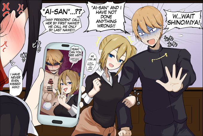 🔞Kaguya-sama : Hayasaka! Are you saying you could make President fall for you!?
Kaguya-sama : Is that right? Then try it!
Kaguya-sama : If you say you can easily make any guy fall for you, then hook President in one day!

#NTR #Netorare 