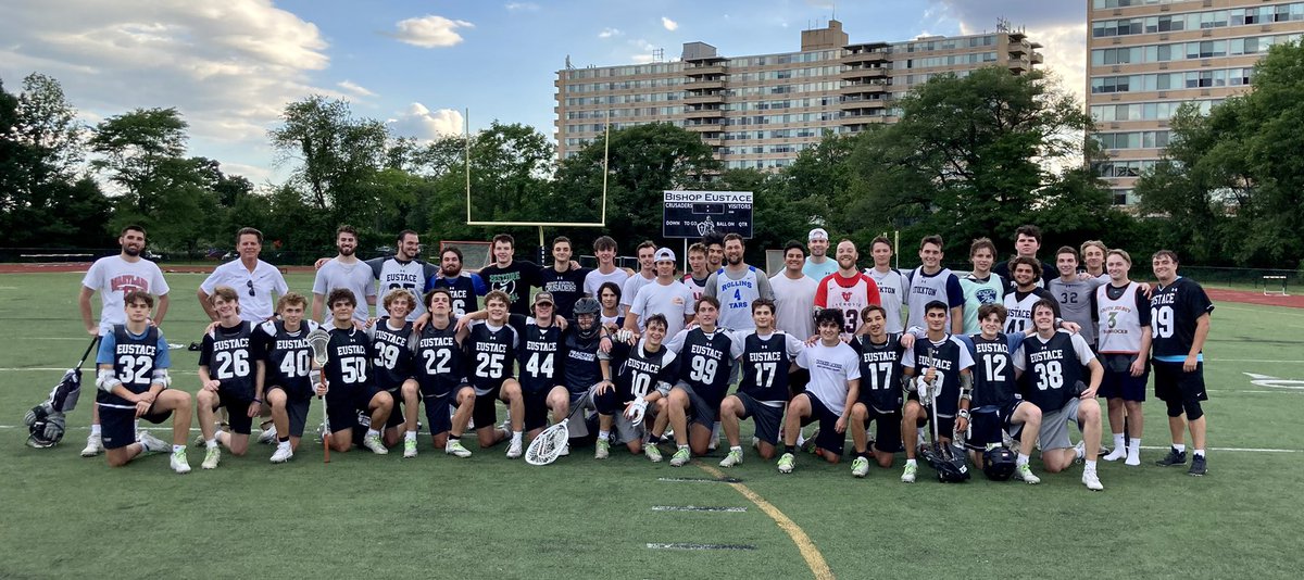 Farrell148's tweet photo. Eustace Lax Alumni game @BEPCRUSADERS @BishopEustace https://t.co/bf4COIeaHU