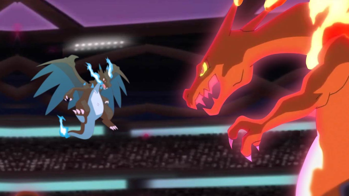 Mega Charizard X VS Mega Charizard Y