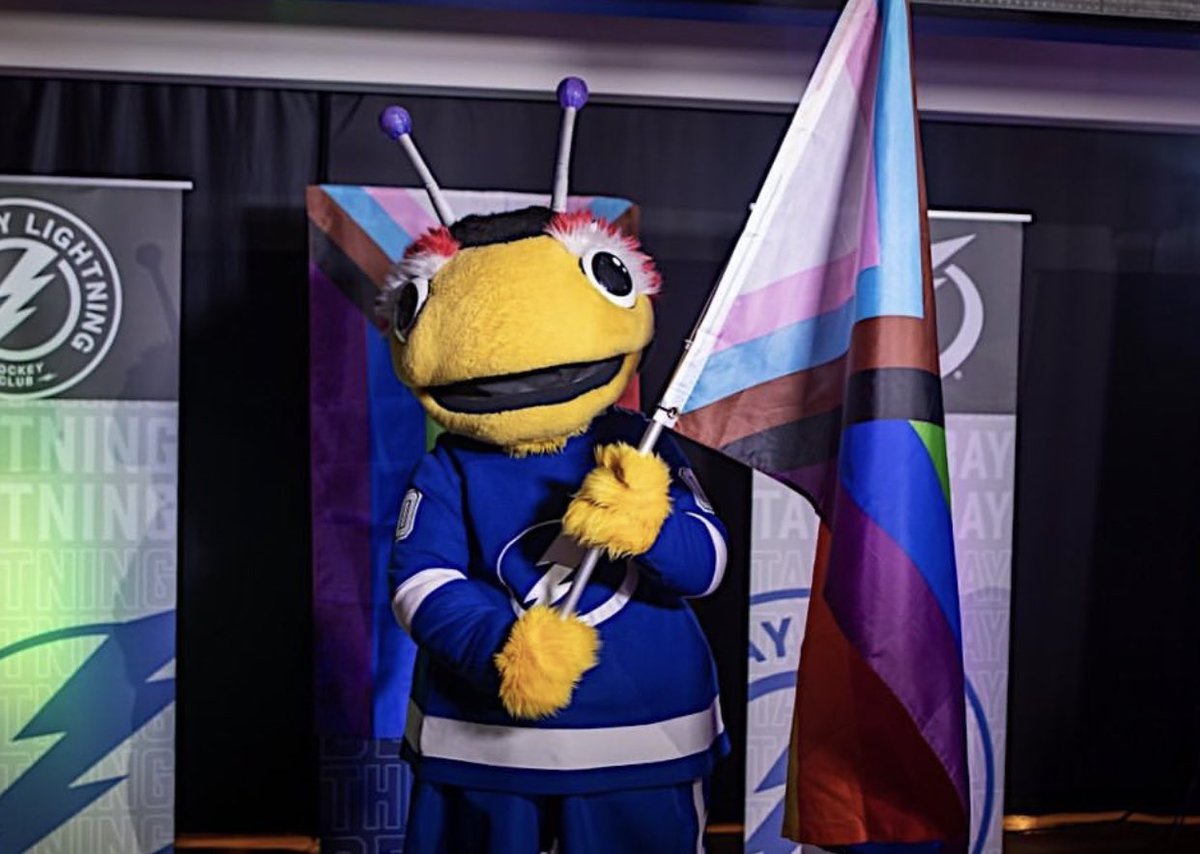 thunderbugpotd's tweet photo. ALLY #GoBolts #PRIDE #TBOTD https://t.co/zXn5ynKkGc