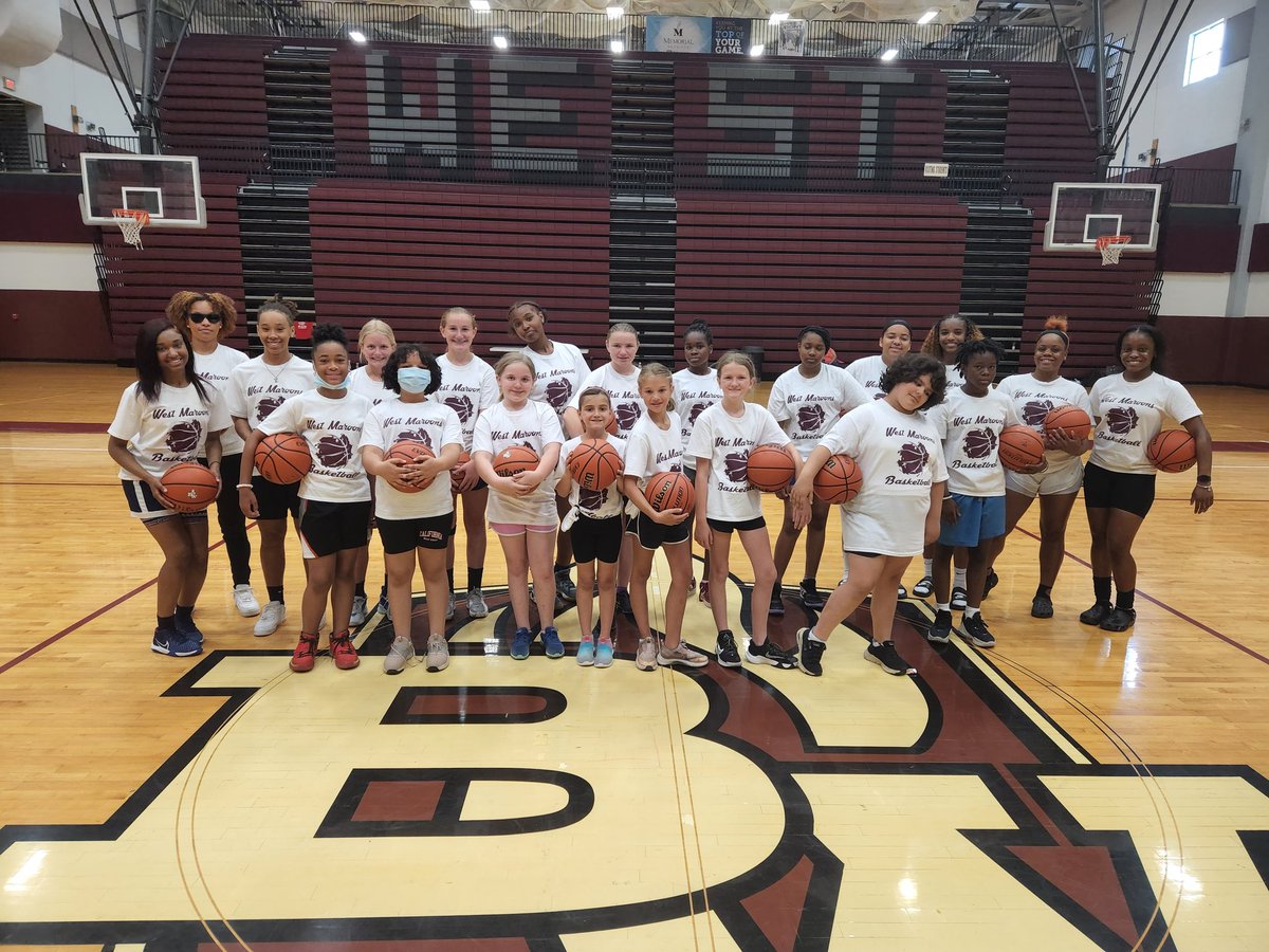 Thank you to all the young ladies who attended our 4th - 8th camp . Special thanks to our seniors who worked the camp . Very nice gesture .