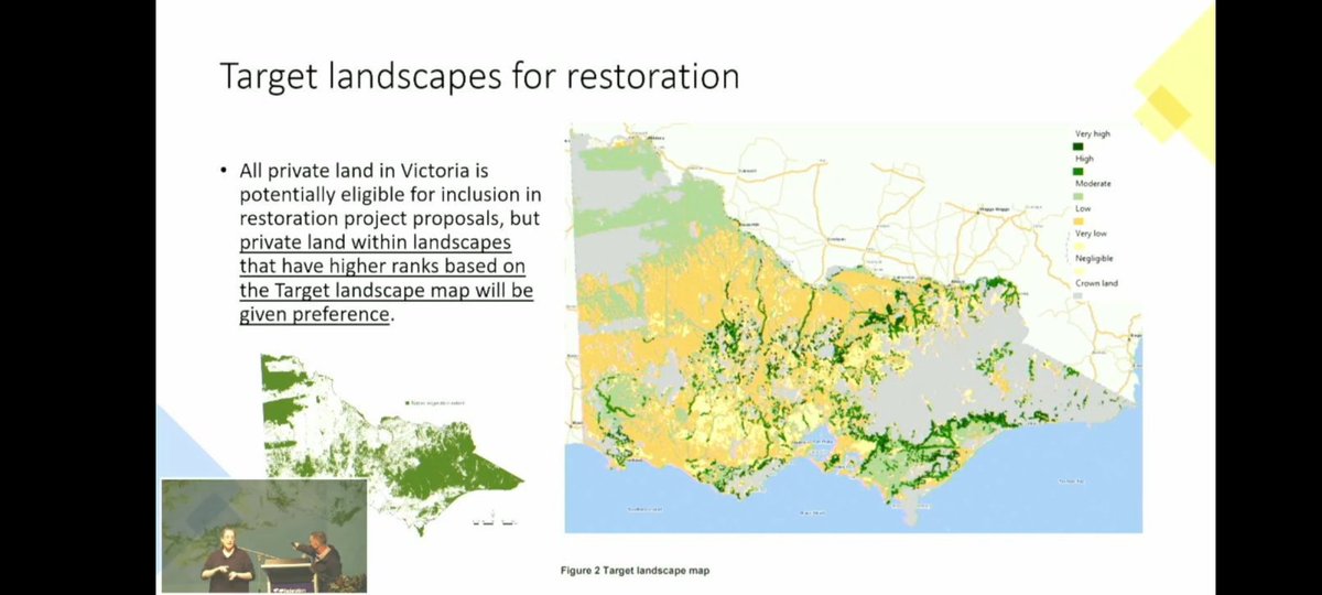 #BXB22 Paul Gibson-Roy: most of our native grasslands classified as low priority for restoration, and unlikely to secure funding - our most threatened ecosystem! Absolute madness.