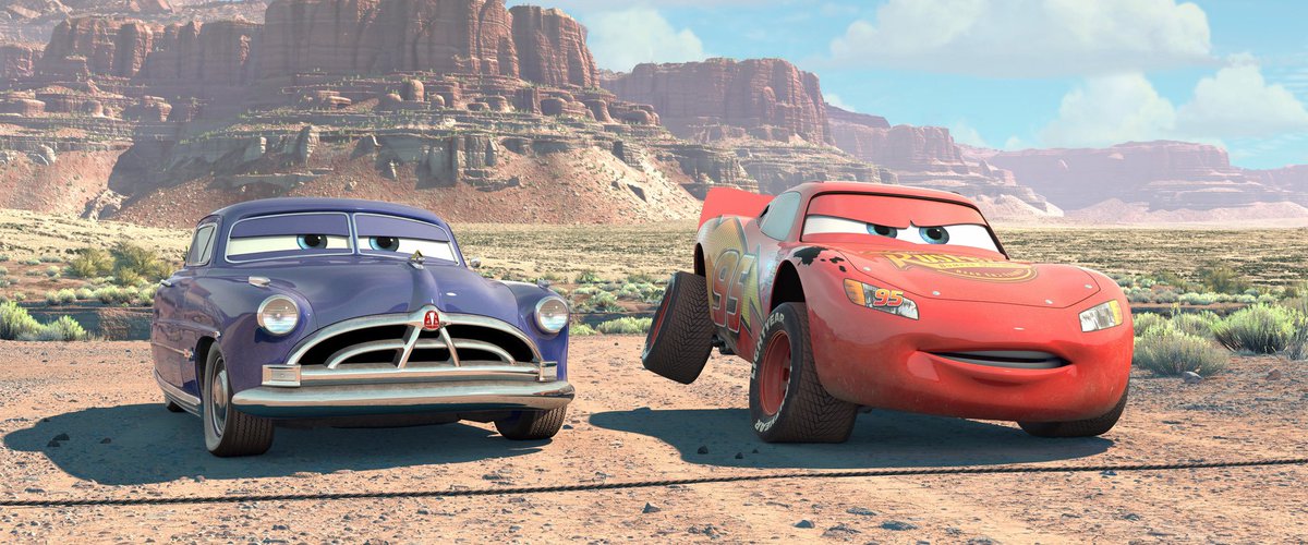 DiscussingFilm's tweet photo. 16 years ago today, ‘CARS’ released in theaters. https://t.co/pgO1Ef32ar