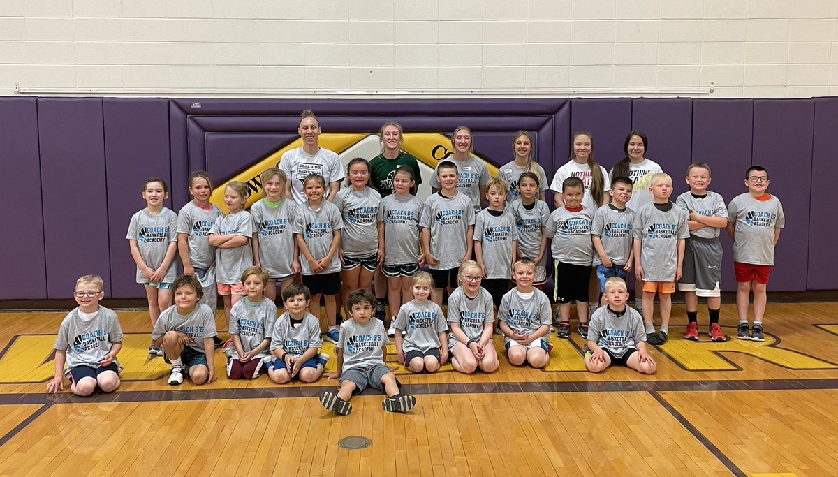 JennaBolstad's tweet photo. Culbertson Camp is complete ✅
We had an amazing turnout for camp. Around 100 basketball players from Eastern MT came to camp to improve their skills!
Thanks for bringing me back “home”!
#GetBetter #CampSzn #Camp5 #CoachBsBasketballAcademy https://t.co/tEKd2To2wM