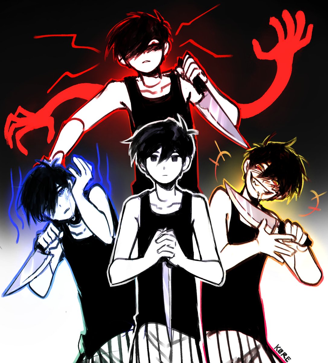 K0re_drawings's tweet photo. #OMORI #OmoriFanart OMORI became... https://t.co/fVziIsgTtC