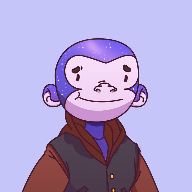 So my latest mint..

<a href="/justape_/">Ape. 🍌</a> 

Can't wait to see what the future holds!

Meet my Ape.

Following all Apes back!

#ApeFollowApe #Solana #SolanaNFT #Ape #Sol #NFT #NFTs #Art #Apeish #BluechipNFT