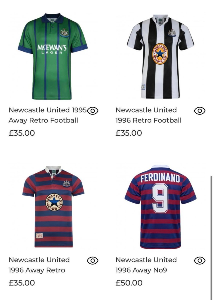🚨 COMPETITION GIVEAWAY! 🚨

Win a Newcastle shirt of your choosing from <a href="/3retro_/">3Retro Football</a> ahead of the new 2022/23 season! 😍 

To enter, simply: 

⚫️ RT this post
⚪️ Follow <a href="/NUFCblogcouk/">NUFC Blog</a>
⚫️ Follow <a href="/3retro_/">3Retro Football</a>

A winner will be announced over the weekend. 

Good luck! 😃

#NUFC