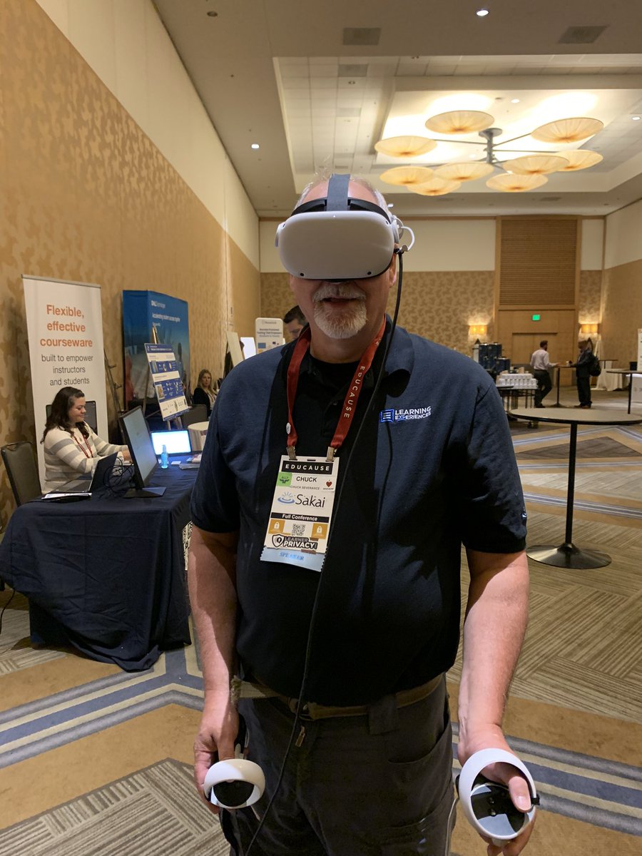 prairycat's tweet photo. Believe me or not, I’ve succeed to send @drchuck virtually in a French Chemistry Lab at #ELI2022 . But @drchuck didn’t find the beers in it. 😇
@tkoscielniak @educause #easterEggs #vr #ELI2022 @SakaiLMS #backFromTheFuture https://t.co/BV70c8k5xo