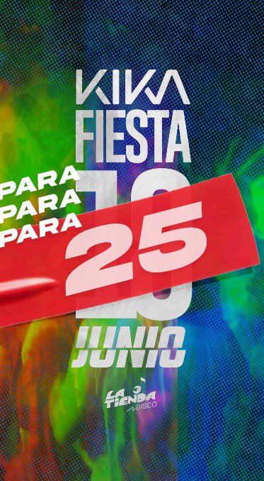kika_fiesta's tweet photo. AGENDA #25JUN 📌 KIKA FIESTA 🥳
Lo bueno se hace esperar👀
Ojalá ya les pudiéramos decir lo que se viene 🥵🤯🤭 https://t.co/66R3GciYrc