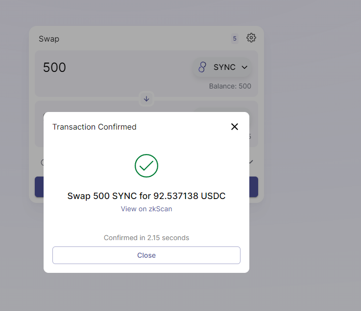 EllePhane's tweet photo. GREAT #L222 #zkSync #Layer2 #ZKRollup #testnet #Ethereum #DeFi https://t.co/guCoW9f2oQ