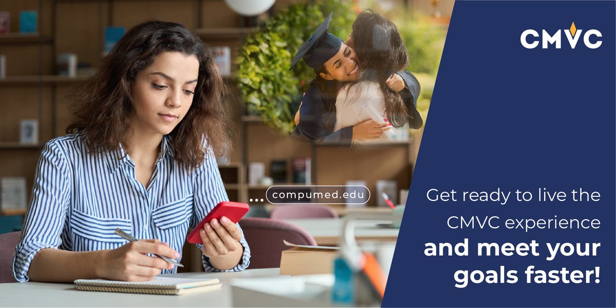 CMVCMiami's tweet photo. We have 5 health programs, find out about them now!

Clic here: https://t.co/3HFx4btFTc

#CMVC #Careers #WeAreCMVC #NursingSchool #MedicalSchool #VocationalCareers #Students #Professionals https://t.co/wmOCezQMU6