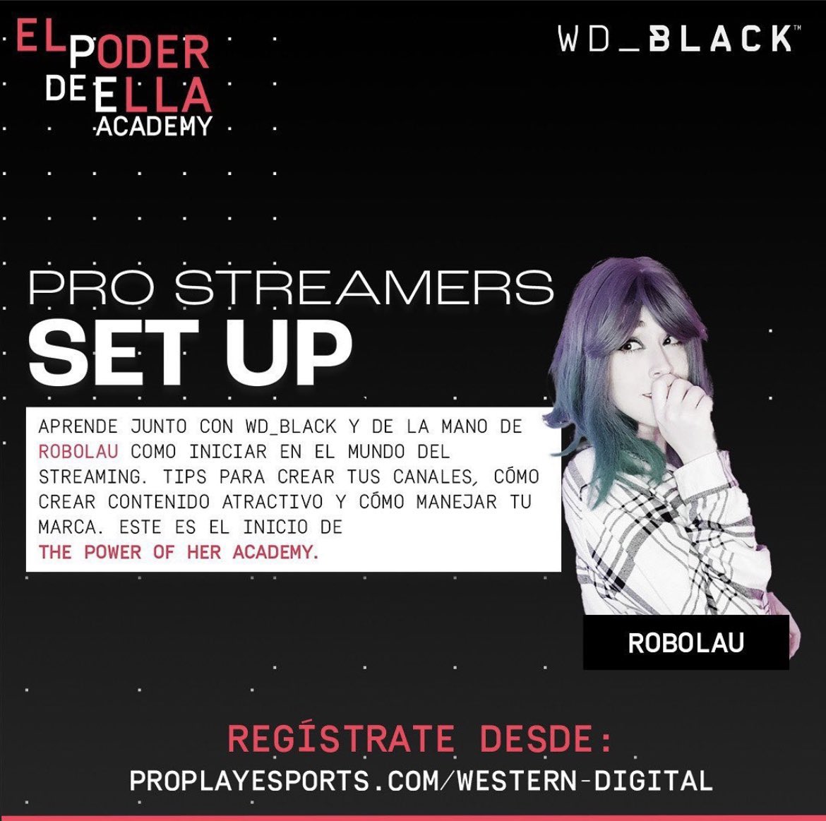 ProPlay_Esports's tweet photo. ¡Ya estamos en vivo con @la_robolau! 

Entérate de los mejores tips de streamers junto a @WDLatAm 😎🎮

https://t.co/tjj4i60DE6 https://t.co/9t02NLyw45