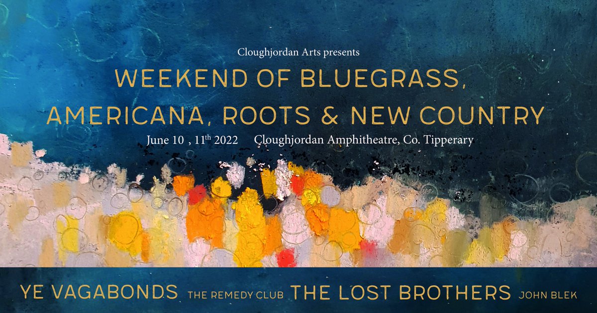 CloughjordnArts's tweet photo. Thanks for the lovely shout out @murraycathal @RTERadio1 
This weekend! 
The best music in the most unique venue, still some tix available on eventbrite https://t.co/beSGKqBsoS 
@yevagabonds @thelostbrothers @club_remedy @johnbleksolo https://t.co/DOZKy0ZzE9
