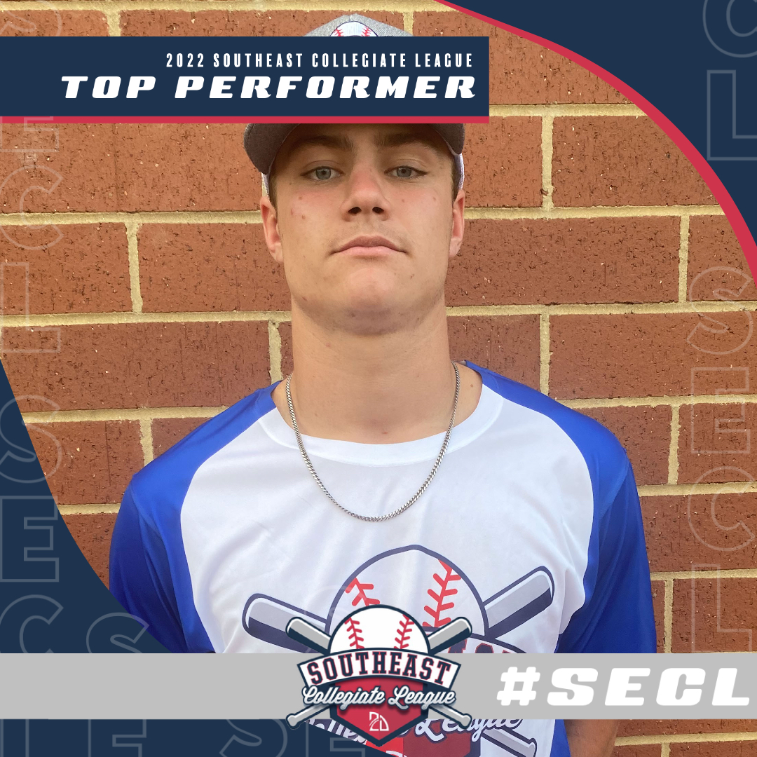 SECollegiateLge's tweet photo. ⭐️ #TopPerformer ⭐️

Jay Faulkner: 2-2 2 RBI

@uwa_baseball 
#SECL https://t.co/VCPSXWu2Dr