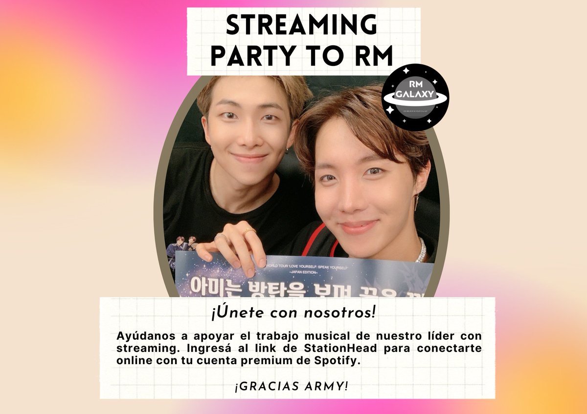 RMCostaRica's tweet photo. ¡DAILY STREAMING TO RM! 🐨💜

aRMy, estamos en línea haciendo streaming enfocado en RM &amp; Hobi 

¡Únete a nosotros! 🥳💜

Horario: 7pm a 9pm CST / 9 am KST

📎https://t.co/TCPbpy2wiD

@BTS_twt 

 #Namjoon #RM #BTS #Stream_RM_CR #BTSARMY 
#방탄소년단RM #남준 Namjoon https://t.co/2RnVPiIn3M