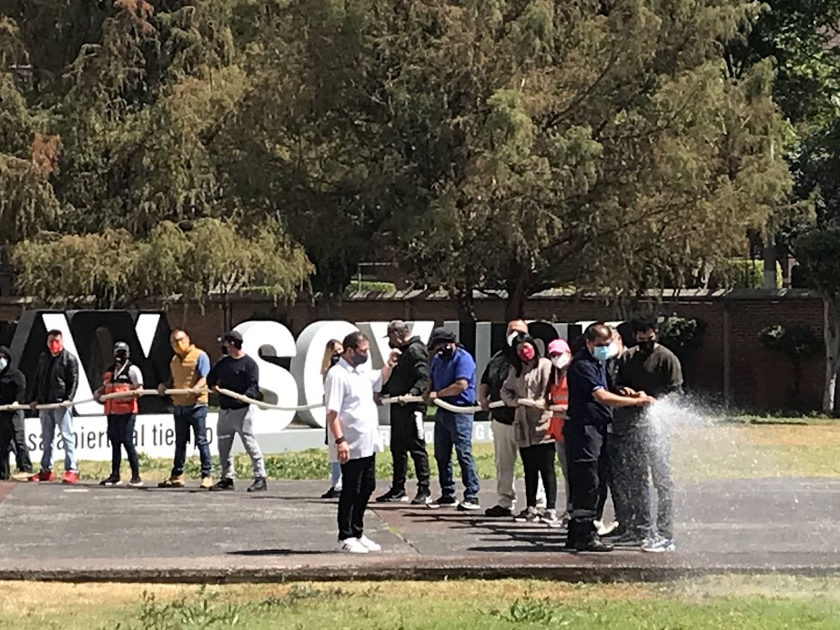 PCUAMRG's tweet photo. #Noticias Cursos de Capacitación del Comité Interno de Protección Civil de Rectoría General, Primeros Auxilios, Incendios, Rescate, Evacuación, Comunicación Comando de Incidentes de manera Teórica y Práctica, 22 Feb 2022 (3er Acreditado) https://t.co/zc9EB6EQS3