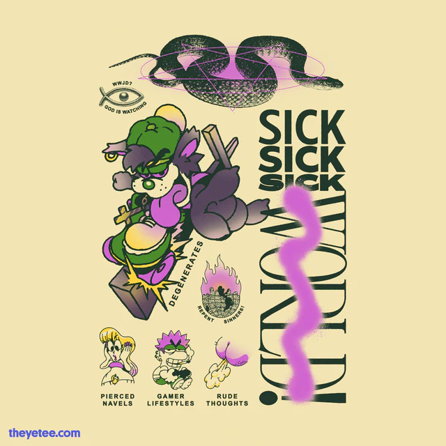 Arise, o ye sickos... ARISE... Designed by @paperbeatstweet https://t.co/0DeBHdUD7I