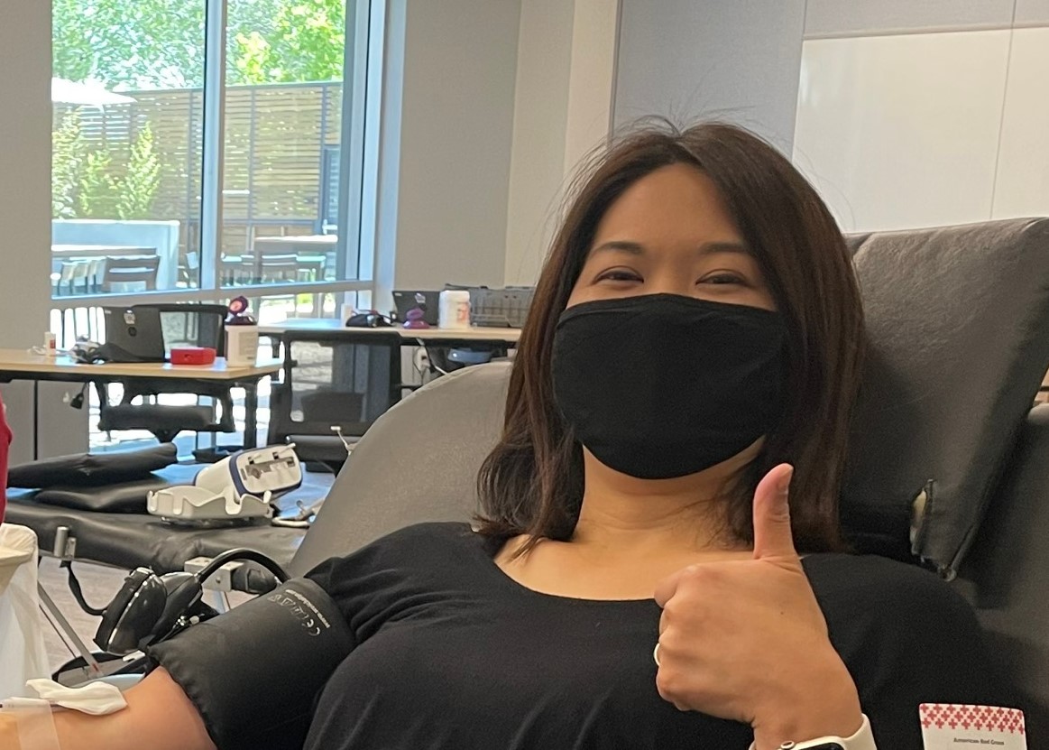 TakaraBioUSA's tweet photo. Our team gave blood today at a Takara Bio blood drive! Thank you to all who came to donate!

To donate blood, host a blood drive, or volunteer with @RedCross Blood Services, start here: https://t.co/lVEdlkRnXj https://t.co/oFxb2gHuuL