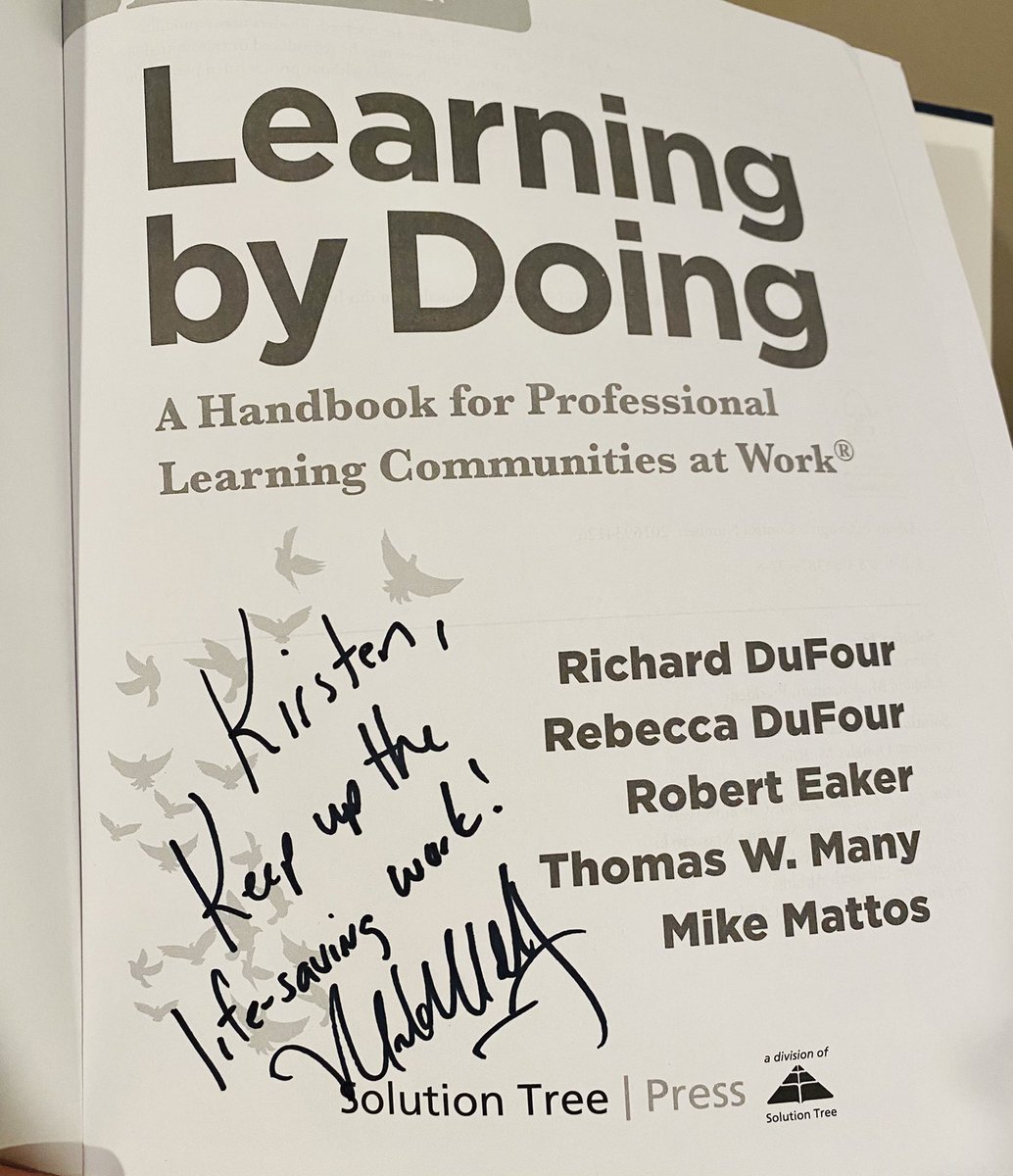 teacherdirks's tweet photo. What an amazing conference! So lucky to be able to attend. Thank you @theSMSD @SolutionTree @mikemattos65 https://t.co/k9WZ7RFrIL