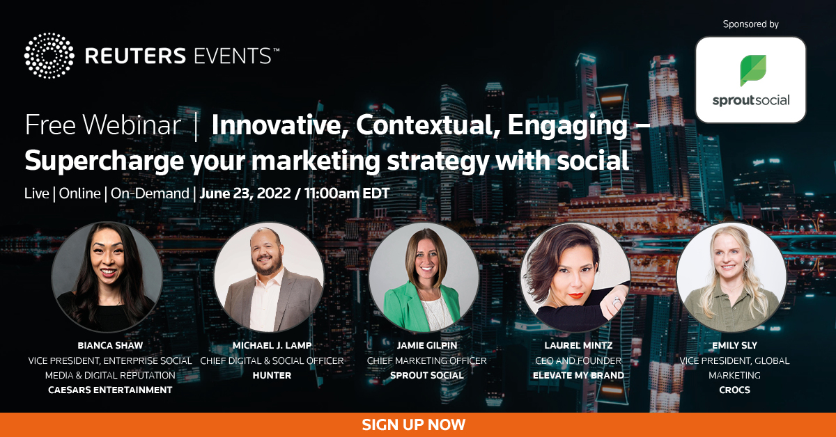 Sprout Social (@sproutsocial) on Twitter photo Unlock the full potential of social to transform not just your marketing strategy—but every area of your organization.
Join our CMO, <a href="/jamiewo/">Jamie Womack Gilpin</a>, <a href="/binxie/">Bianca</a>, <a href="/Mjlamp/">Michael J. Lamp</a>, <a href="/LaurelJMintz/">Laurel Mintz</a> and Emily Sly.
📆 Reserve your spot: bit.ly/3tofhPw Unlock the full potential of social to transform not just your marketing strategy—but every area of your organization.
Join our CMO, <a href="/jamiewo/">Jamie Womack Gilpin</a>, <a href="/binxie/">Bianca</a>, <a href="/Mjlamp/">Michael J. Lamp</a>, <a href="/LaurelJMintz/">Laurel Mintz</a> and Emily Sly.
📆 Reserve your spot: bit.ly/3tofhPw
