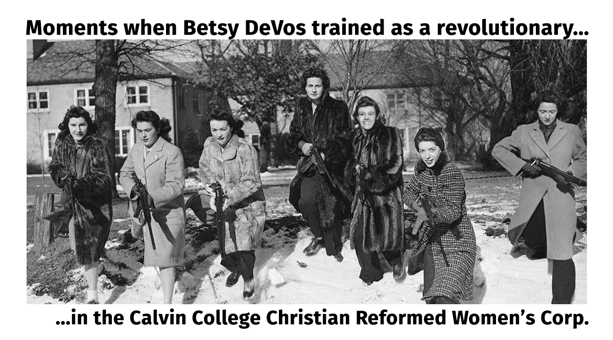 HectorSolon's tweet photo. Hey Betsy (@BetsyDeVos) if all "patriots" were like you Bunker Hill (1775) would've been defended AFTER the Declaration of Independence, loss of NYC (1776).
Shameless book PR stunt. You might have mattered (kids & country), but didn't https://t.co/GbxcCQFND5 #DEVOSexposed #TBATs https://t.co/4StPoTJRgn