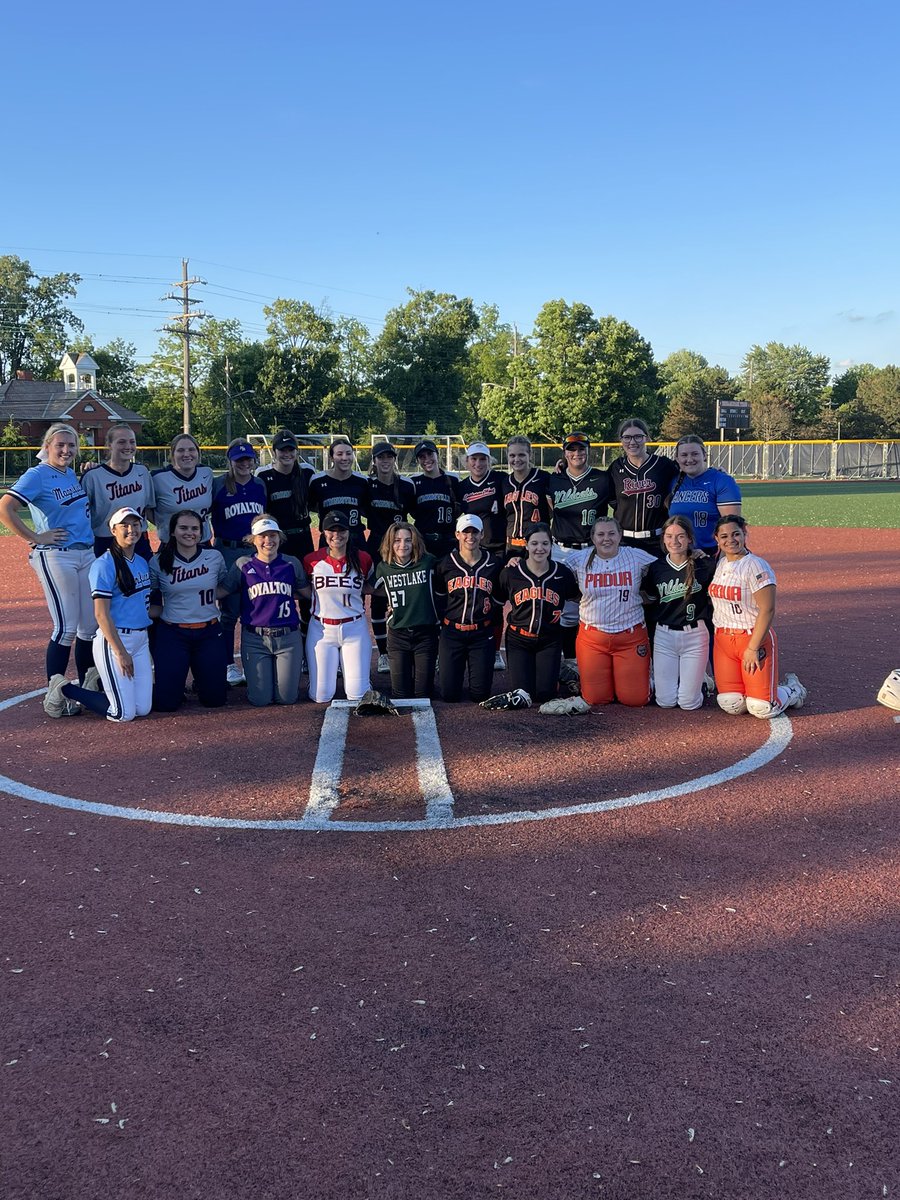 It was great to coach <a href="/KelseyMurphy701/">Kelsey Murphy</a> one last time in the <a href="/ccscaohio/">Cuyahoga County Softball</a> All-Star Game tonight!