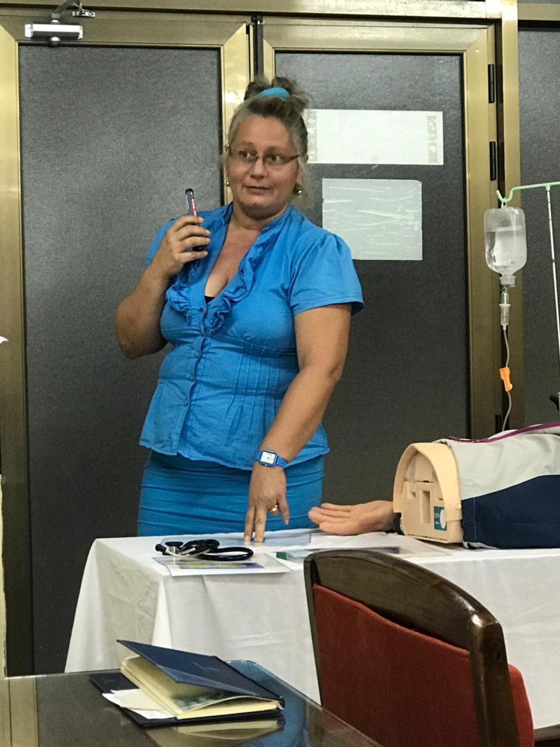 ArelysFalcon's tweet photo. Continúa en la Universidad de Ciencias Médicas de #Cienfuegos el Taller sobre la Simulación como metodología de la enseñanza #CienfuegosTrabajaViveYCrece  #CubaPorLaVida https://t.co/iI4M6JQmz5