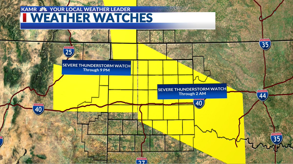 Counter_Search's tweet image. Severe Thunderstorm Watch For Portions Of 
  Western And Southwestern Oklahoma And The Eastern Oklahoma
Panhandle
  The Eastern Texas Panhandle And Northwest Texas