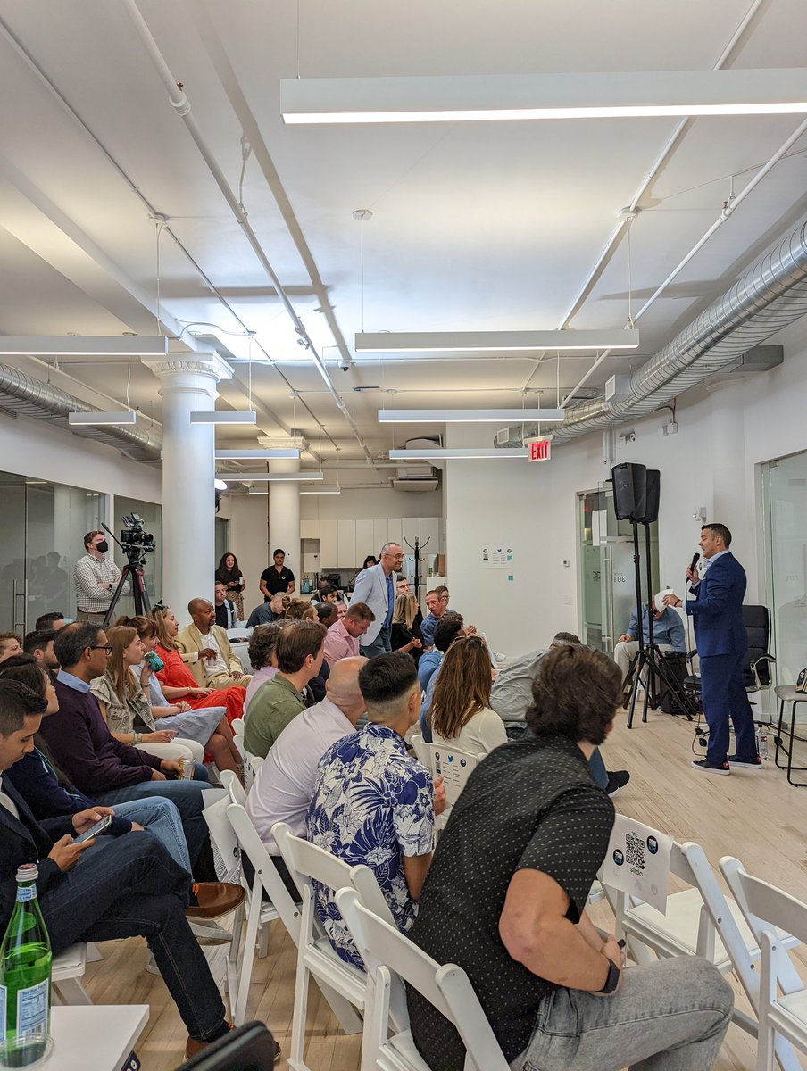 EniacVC's tweet image. Thank you #nyctech for stopping by our world HQ tonight for @primetimevc!